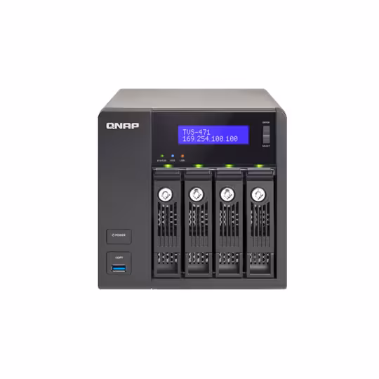 قیمت و خرید ذخيره ساز تحت شبکه کيونپ مدل TVS-471-i3-4G | یاس ارتباط