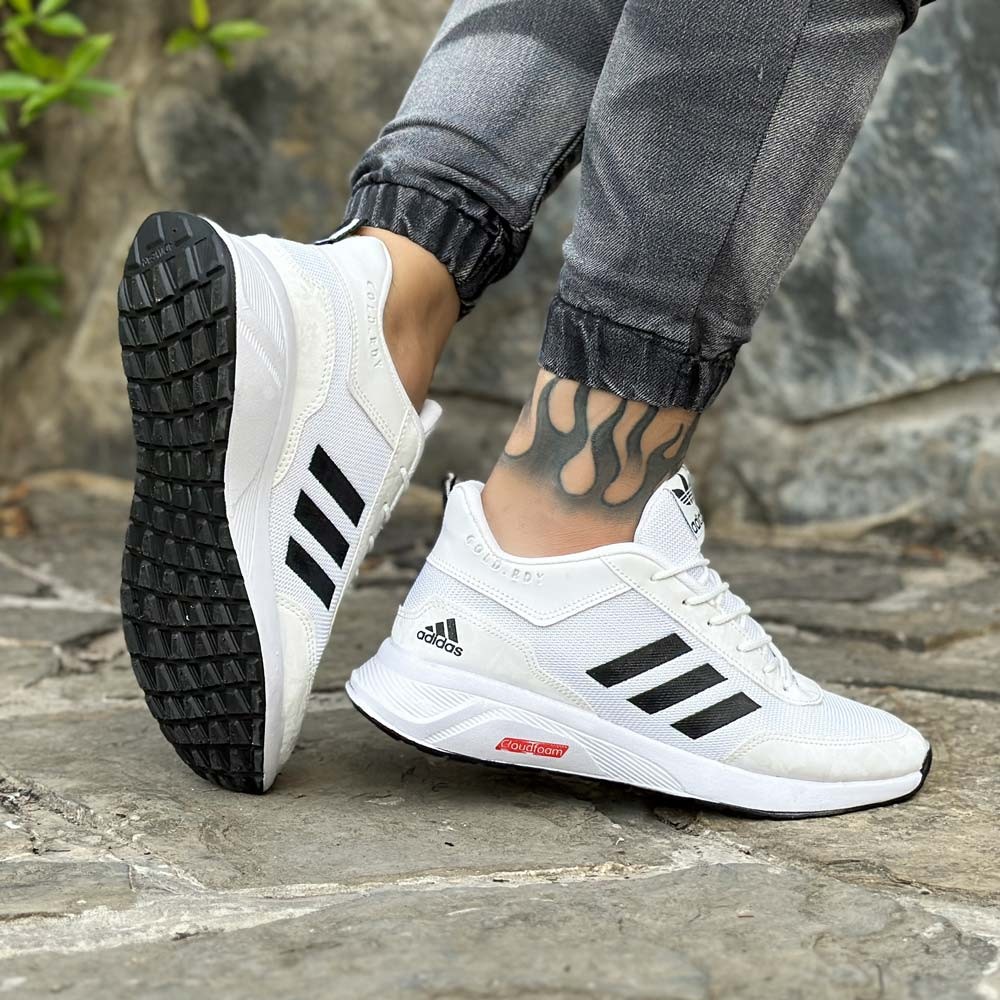 کتانی مردانه آدیداس سفید با ارسال رایگان و 7 روز مهلت مرجوع کردن