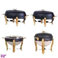 سوفله خوری سالینو مدل بیضی کد 70002 مجموعه 4 عددی