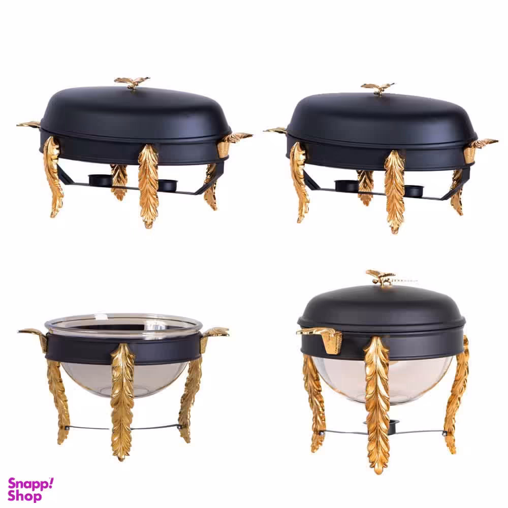 سوفله خوری سالینو مدل بیضی کد 70002 مجموعه 4 عددی