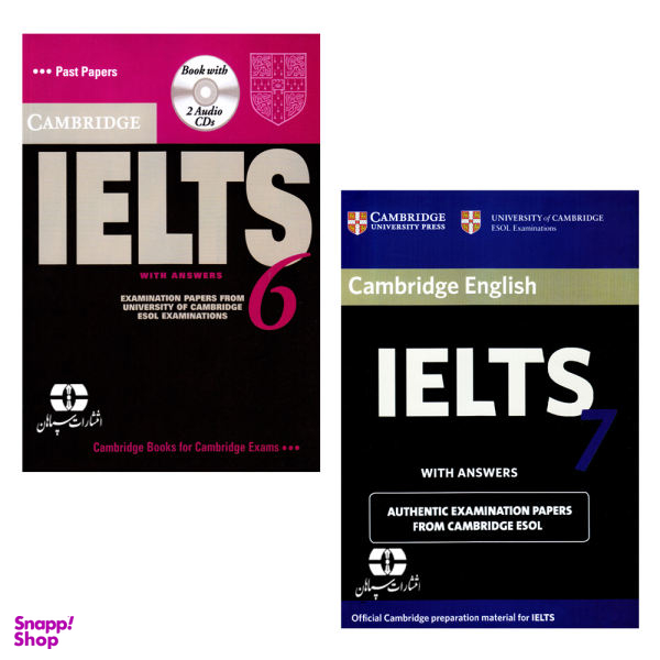 کتاب Cambridge English IELTS اثر جمعی از نویسندگان نشر سپاهان جلد 6 و 7