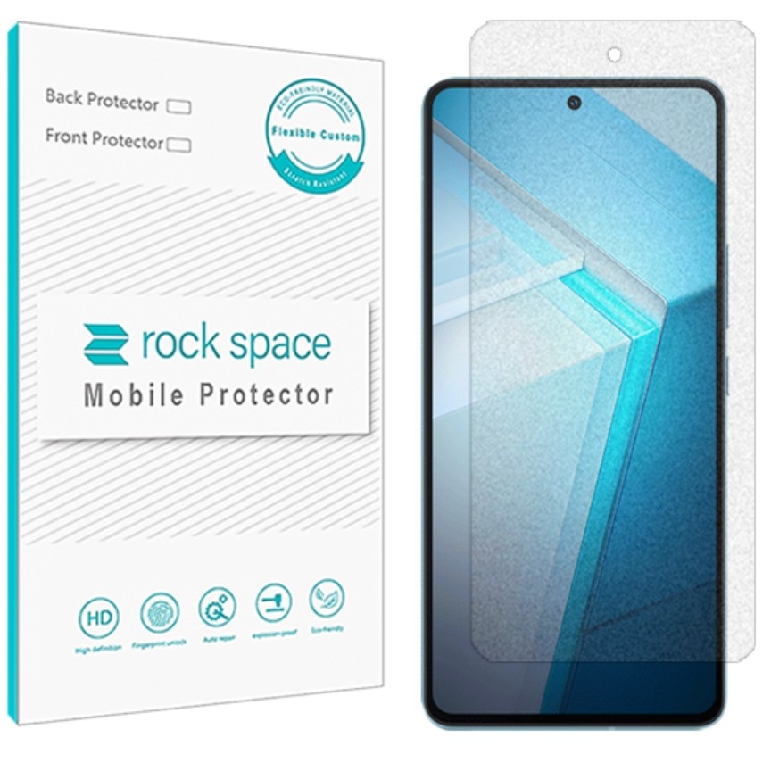 گلس مات نانو و ضد ضربه گوشی ویوو iQOO 11S برند راک اسپیس   