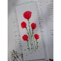 بوک مارک آبرنگی پرس شده