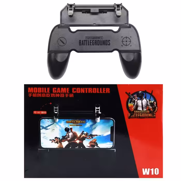 پک 2 عددی شامل دسته بازی پابجی w10 و 4 بازی جذاب کامپیوتری