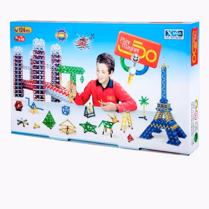 ساختنی مگنت تیپ سه کلاسیک 124 تکه CLASSIC TYPE III

