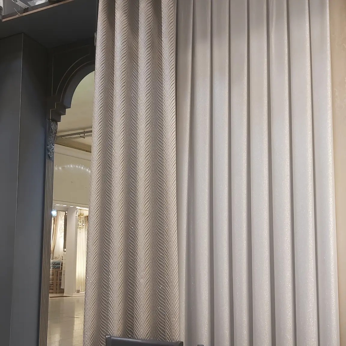 پرده اسپرت هفتی هشتی موجی 