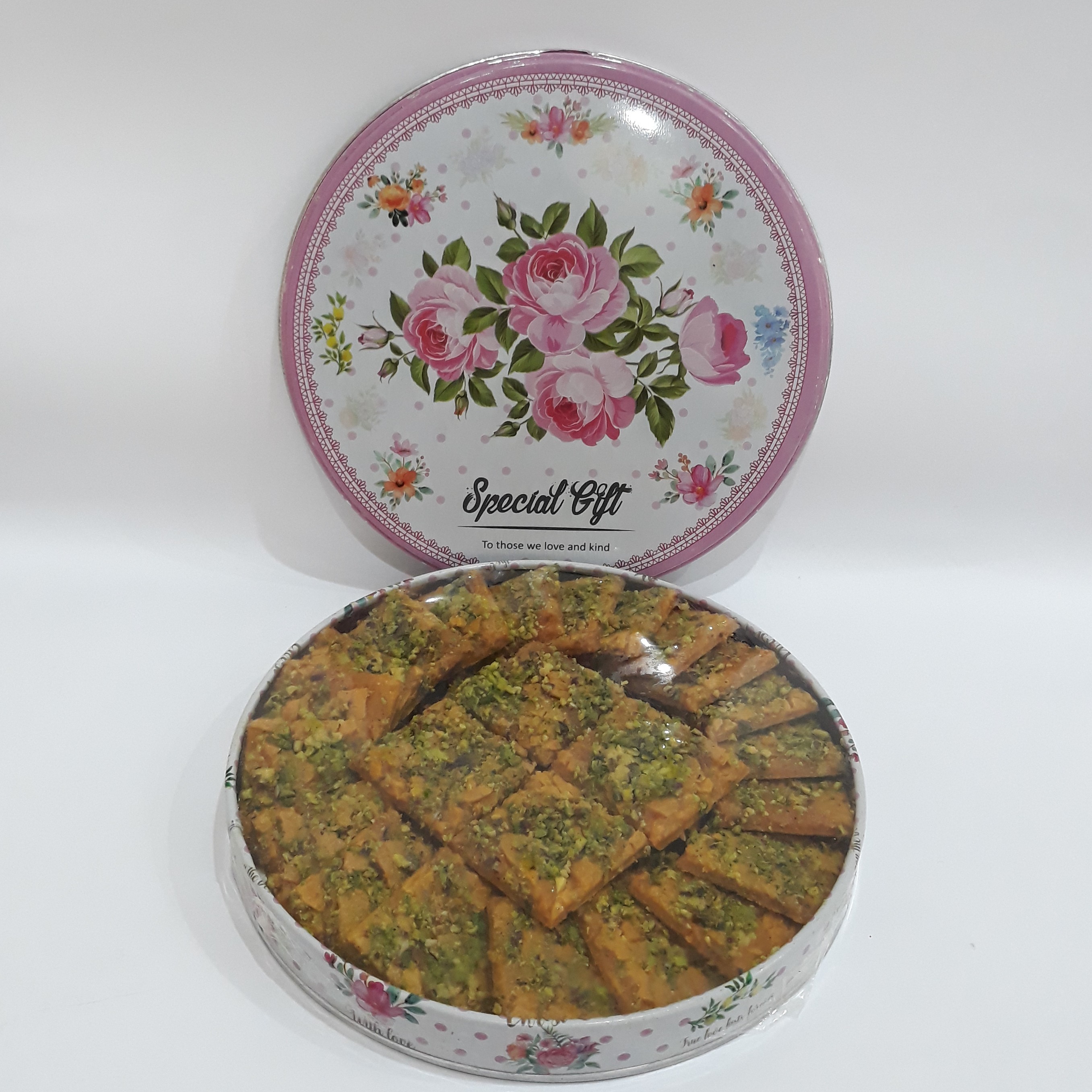 سوهان کره ای مخصوص لوزی با مغز پسته ( 400 گرمی)