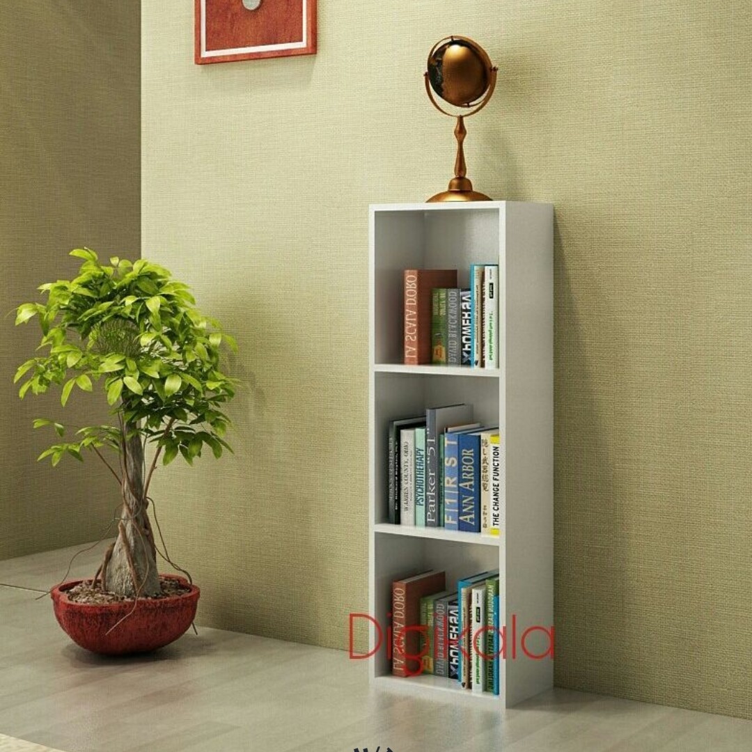 قفسه کتابخونه و دکوری 