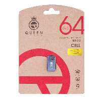 فلش مموری Queen Tech مدل USB2 CELL حافظه 64GB