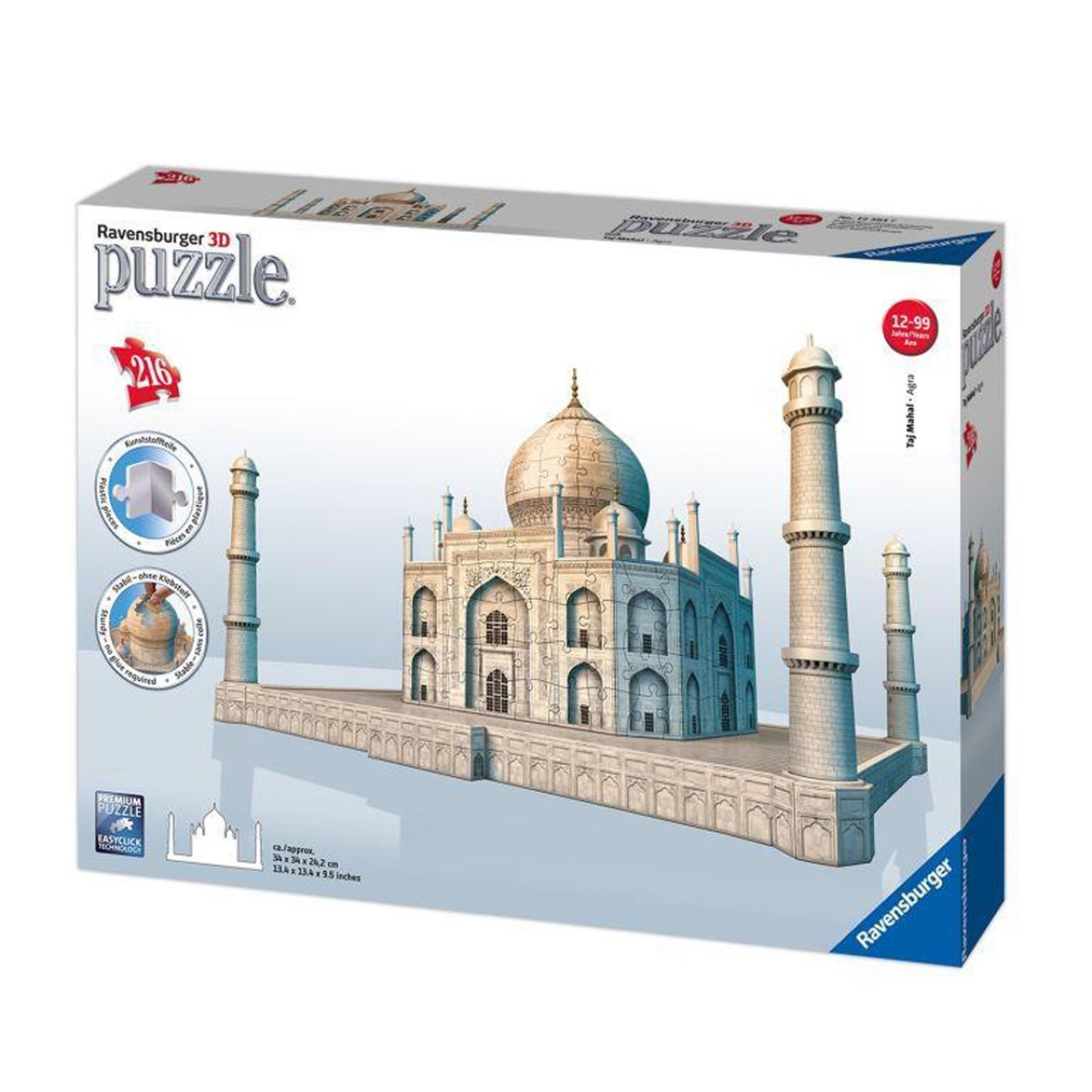 پازل 216 تکه راونزبرگر طرح تاج محل