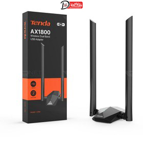کارت شبکه تندا مدل U18a دوال باند Wi-Fi 6 با سرعت AX1800 - دنیای شبکه برتر