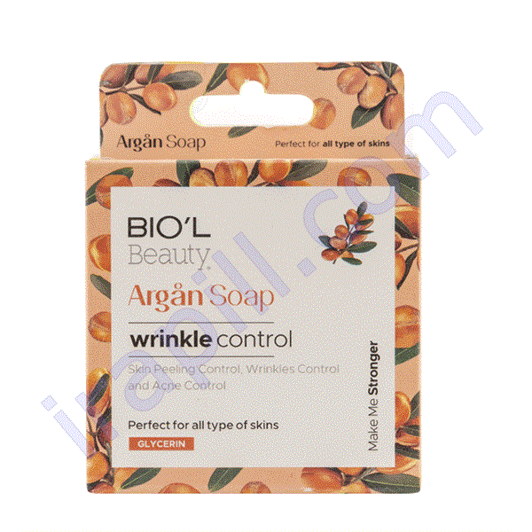 صابون آرایش پاک کن گلیسرینه آرگان مناسب پوست خشک و حساس بیول 100 گرم