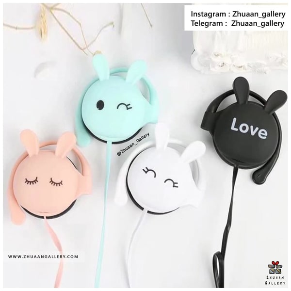 هندزفری Love Rabbit خرگوشی پشت گوشی
