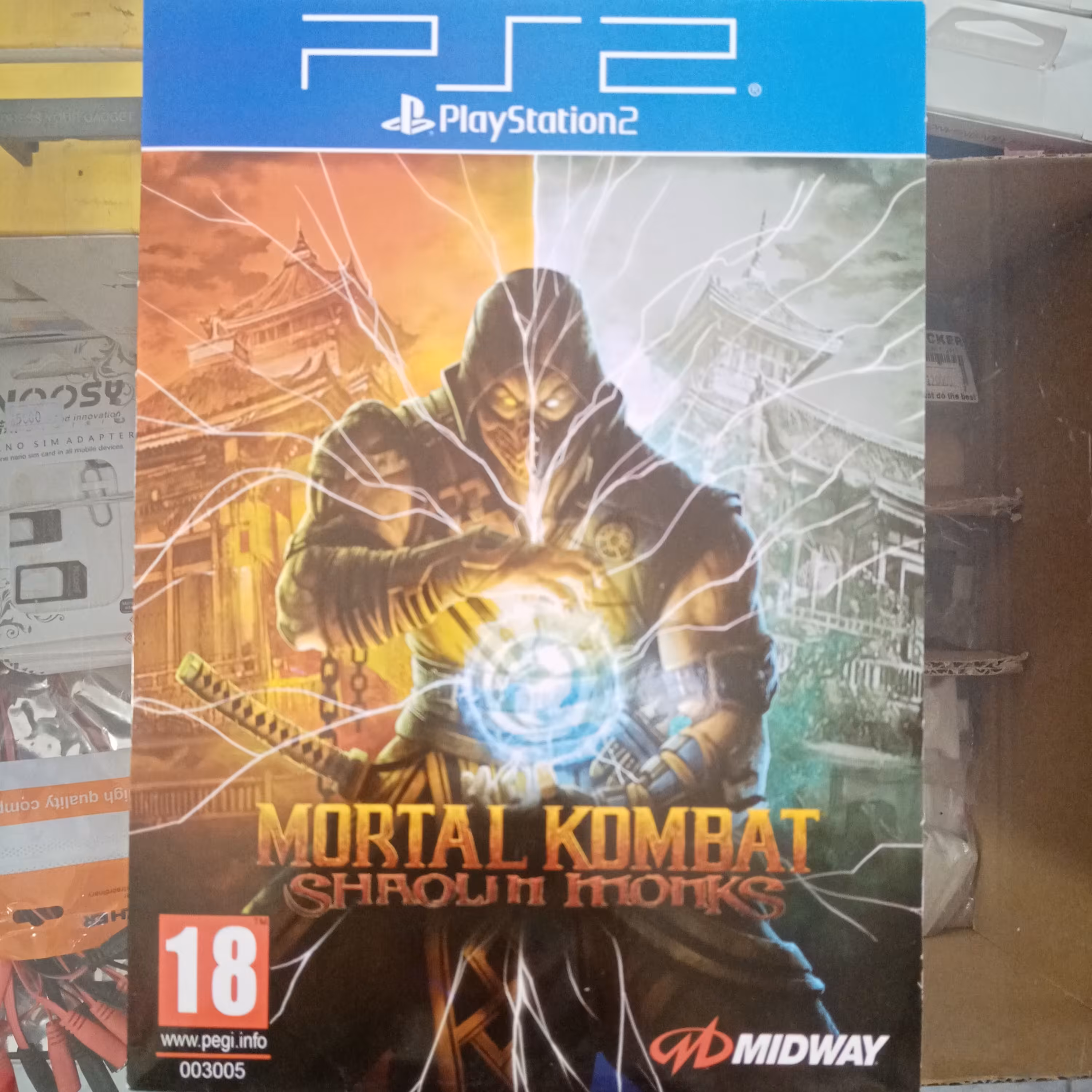 بازی سونی 2 مورتال کمبات MORTAL KOMBAT SHAOLIN MONKS