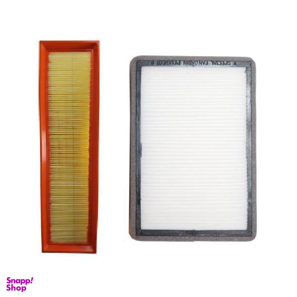 فیلتر هوا خودرو مدل NVD405 به همراه فیلتر کابین مناسب برای پژو 405