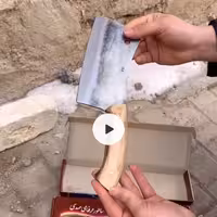 ساطور سنگ شکن فولاد آتشی