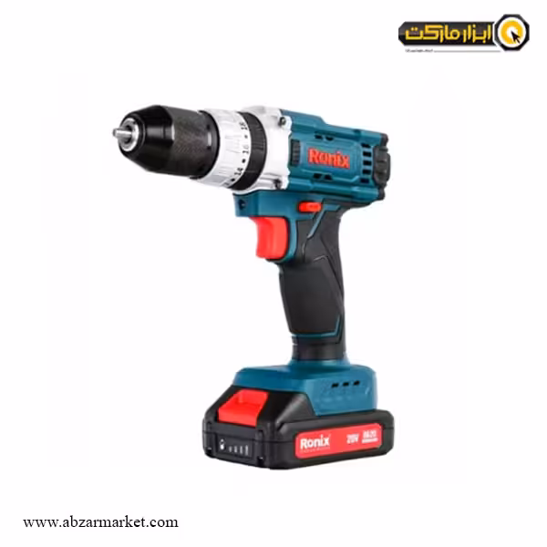 دریل شارژی چکشی رونیکس لیتیوم 20 ولت مدل 8620