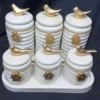 ست پاسماوری سنگی 6 عددی