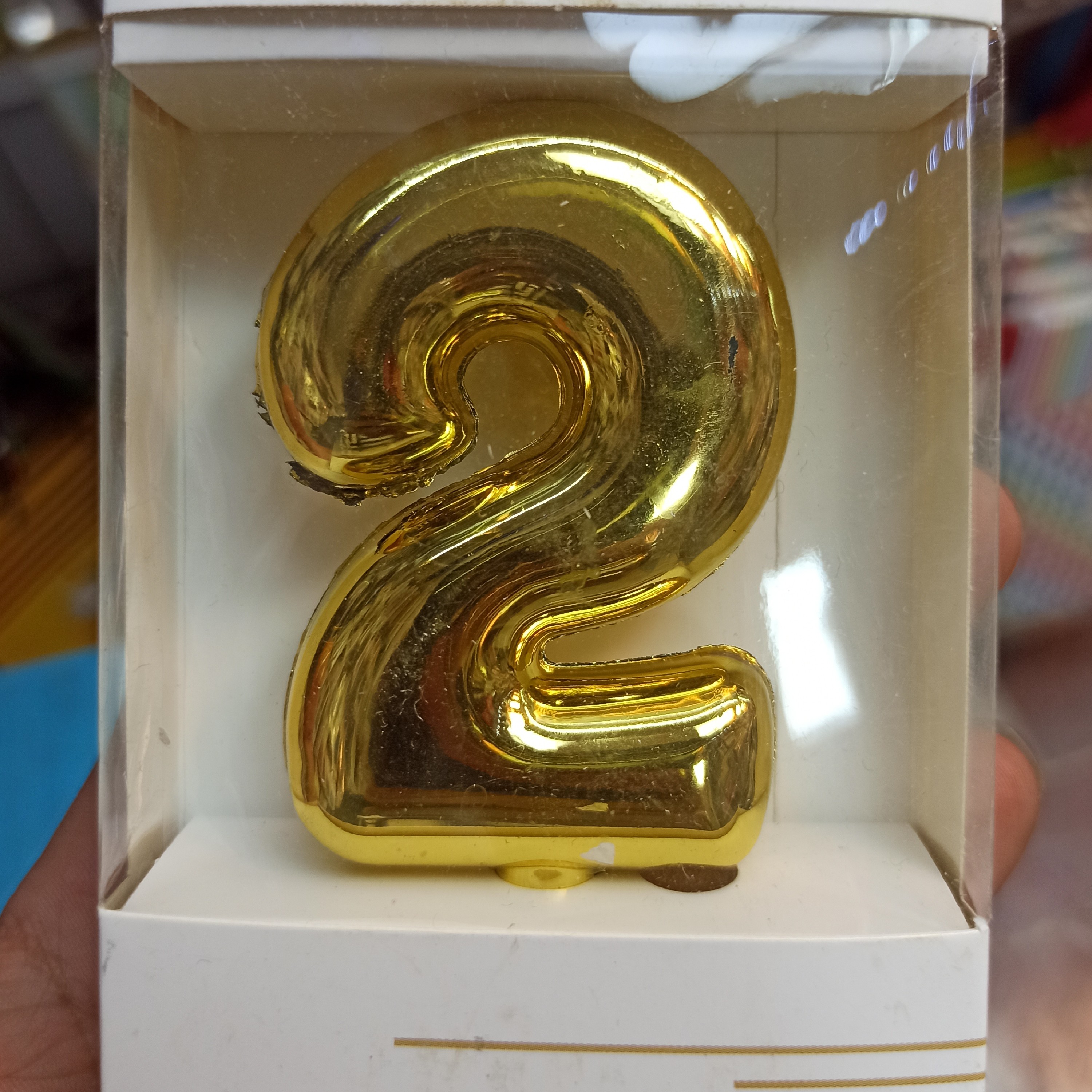 شمع عدد لوکس