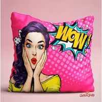 کوسن طرح دختر هیجان زده  کد 2351