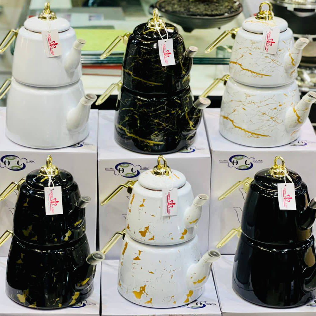 کتری قوری لعابی خارجی 