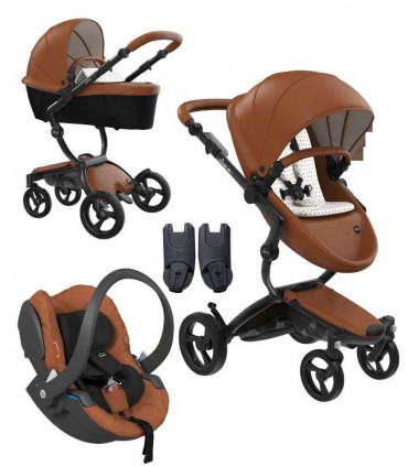 ست کالسکه میما زاری شتری با شاسی مشکی