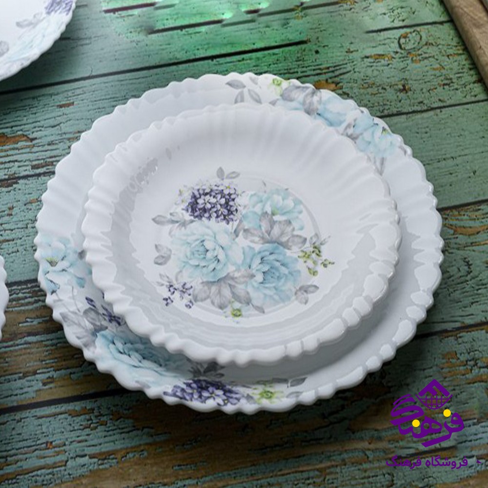 سرویس گلدن اپال 25پارچه کنگره مهسان سبز