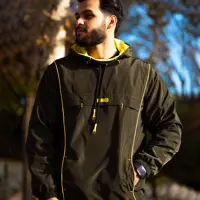 هودی مردانه D109 برساد رنگ یشمی سایز M