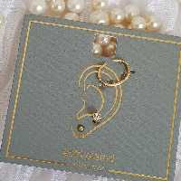 پک گوشواره روکش طلا از شرکت  آلمانی beeline  کد 142