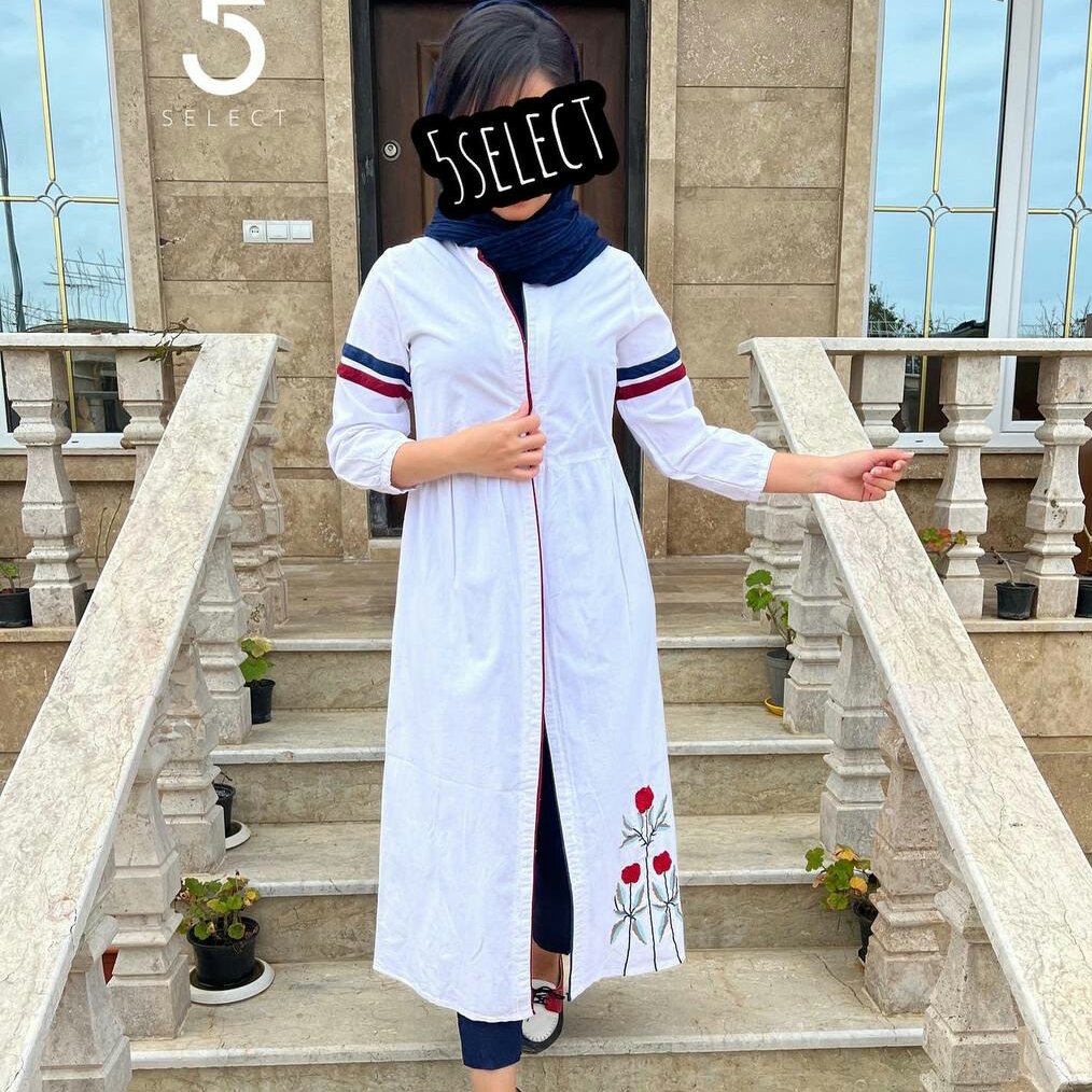 مانتو طرح رز
