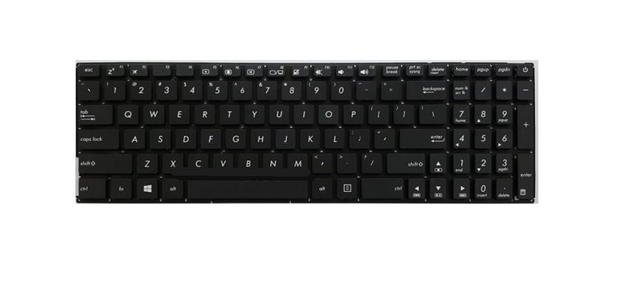 کیبورد لپ تاپ ایسوس مدل VivoBook X542-R542 مشکی