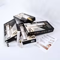 موزن ابرو باتری خور  با چراغ اصلاح در سر موزن فلو لس 