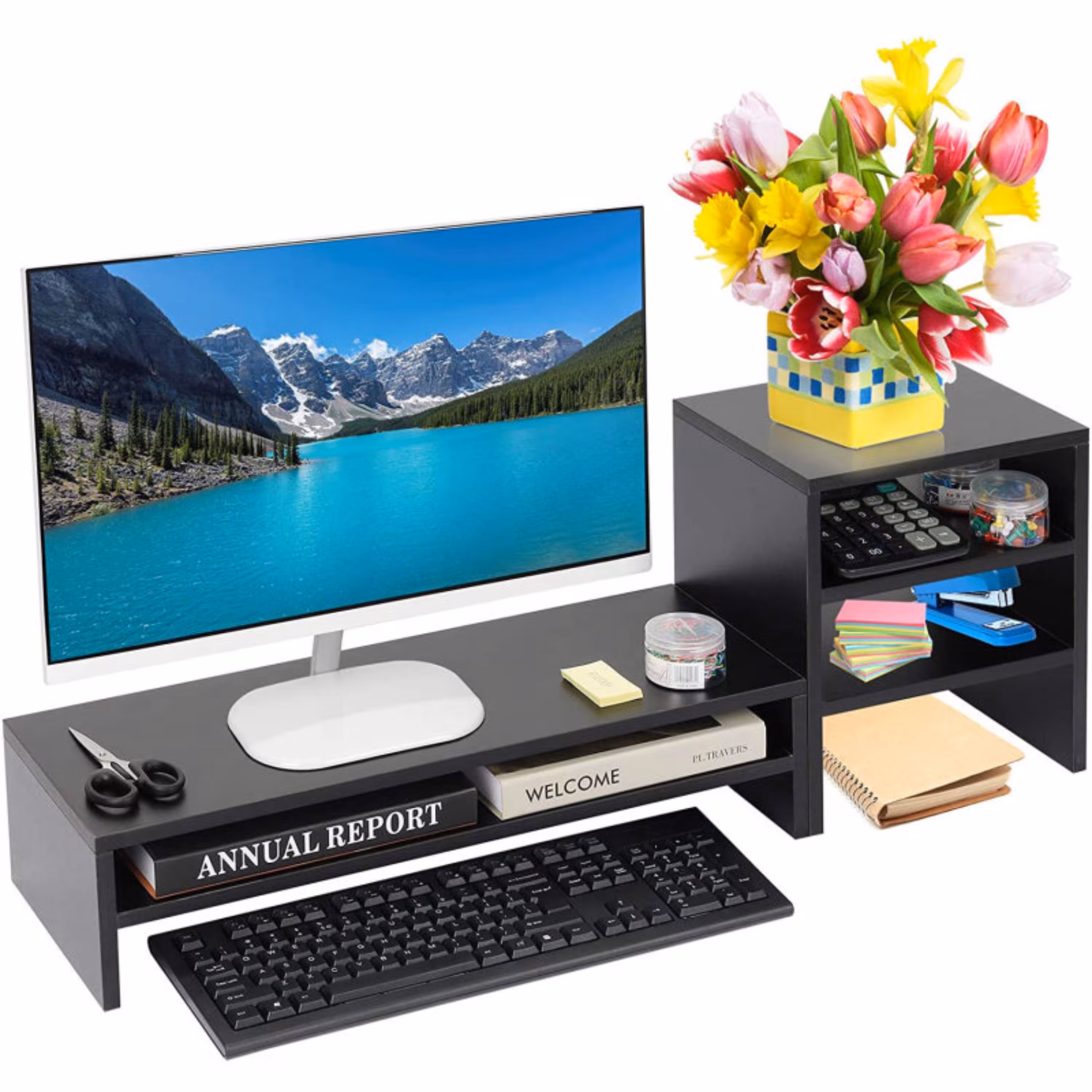 نگه دارنده ی پایه ی مانیتور و لپ تاپ مدل 40010