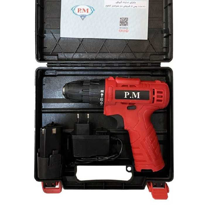 پیچ گوشتی شارژی 12 ولت PM کیفی