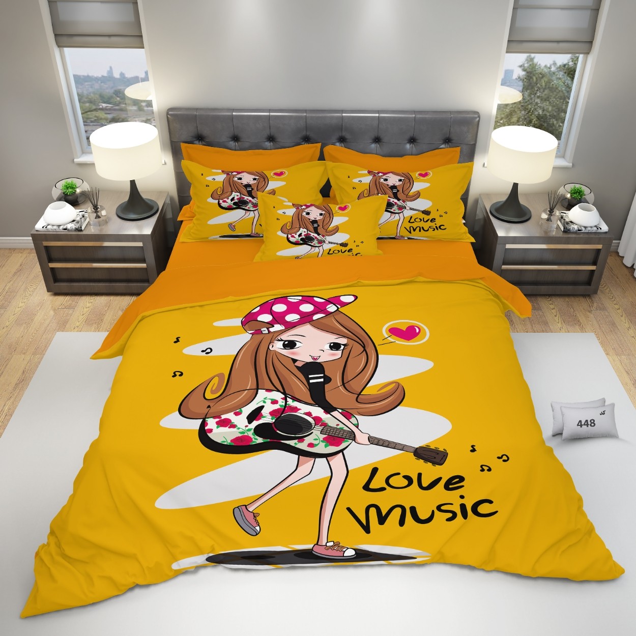 سرویس روتختی ایلا کد 448 یکنفره 4 تکه