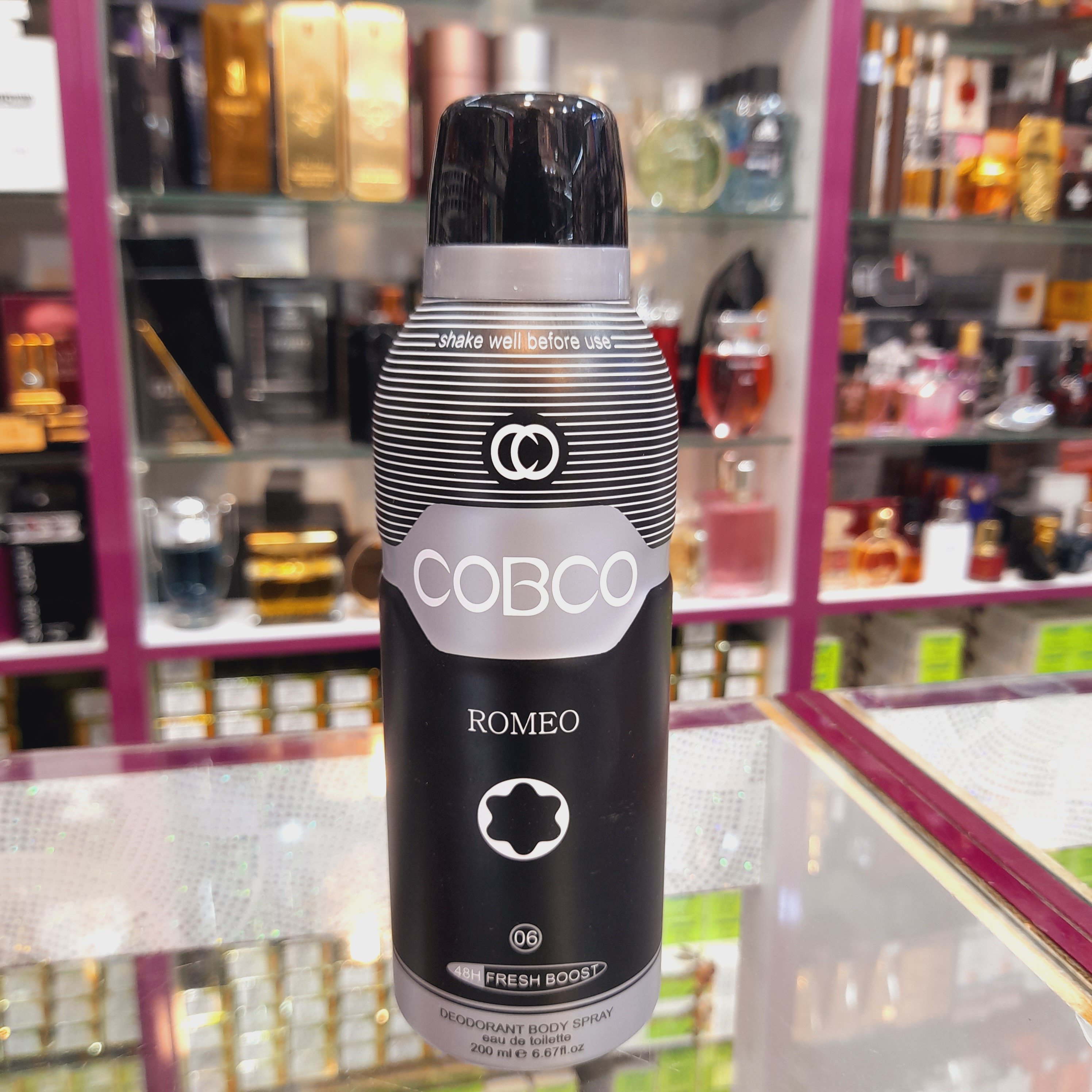 اسپری بدن رایحه لجند مونتبلانک از برند کوبکو 200 میل