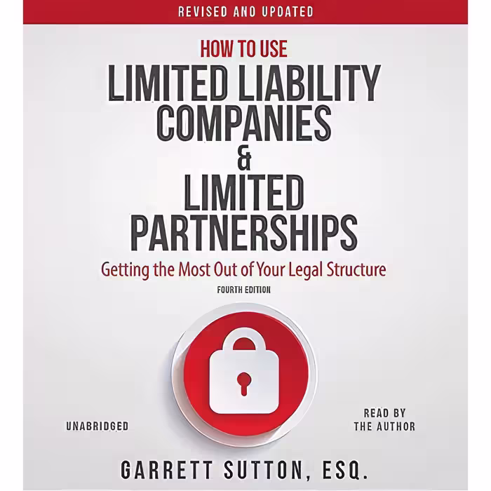 کتاب زبان اصلی How to Use Limited Liability Companies and Limited Partnerships