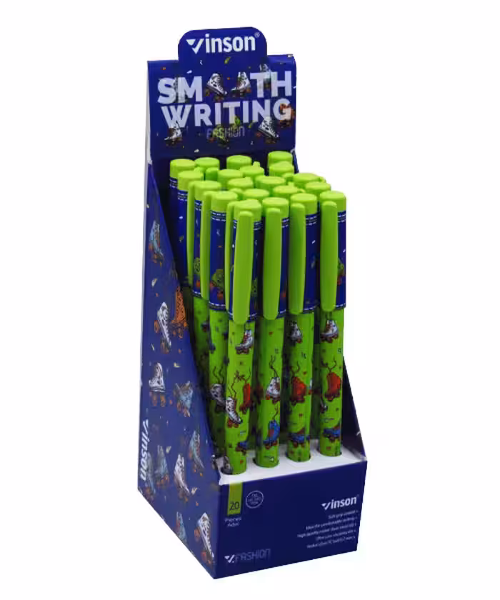 روانویس وینسون بدنه فانتزی دردار بسته(20عددی)