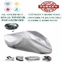 چادر موتورسیکلت خاکستری کیسه پشتی LAWOX HONDA CBR 954 RR سازگار با برنکوب موتور سیکلت MODA