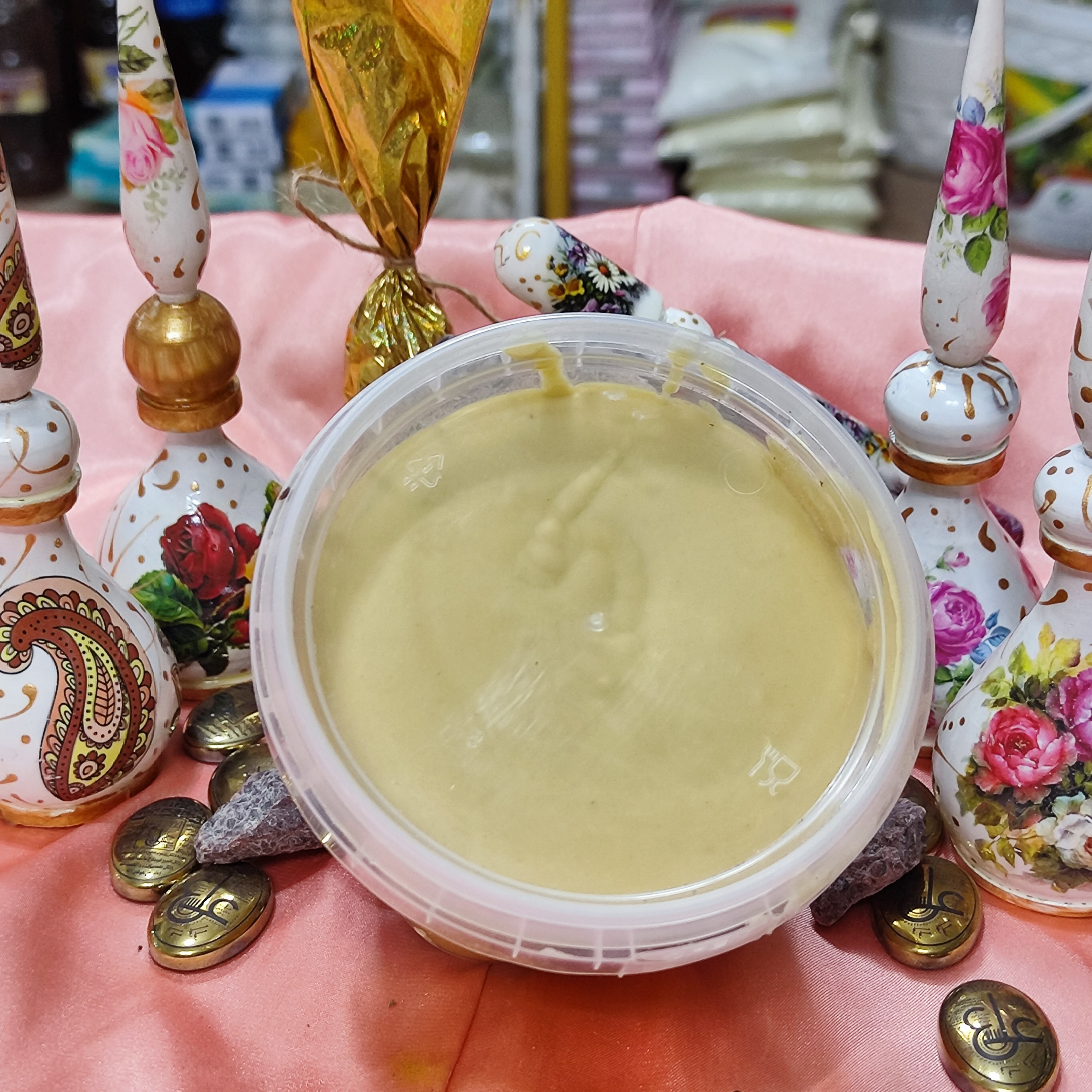 کرم کنجد موزی ( خوشمزه و مقوی )