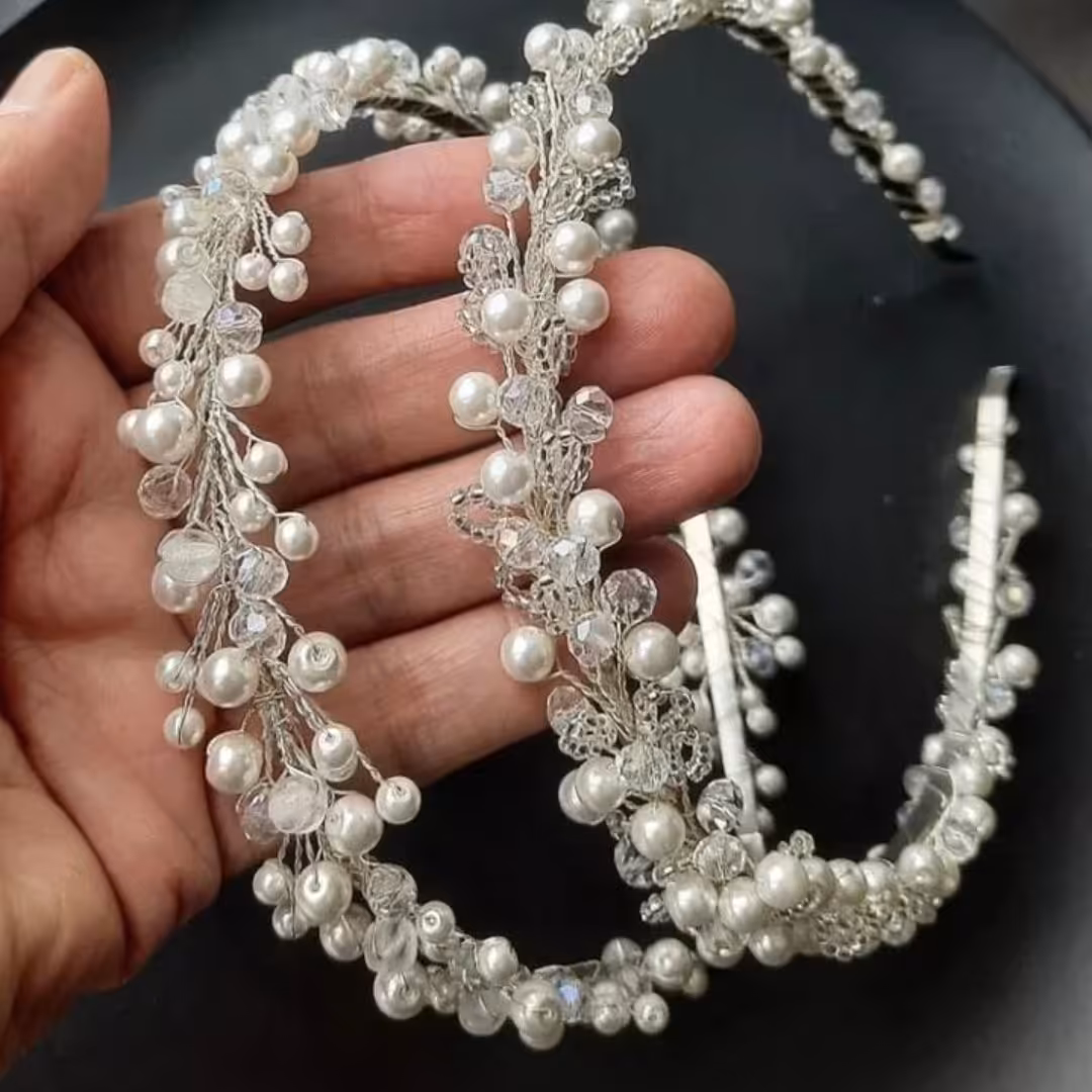 تل سر مراورید کریستالی شیک و دلبر