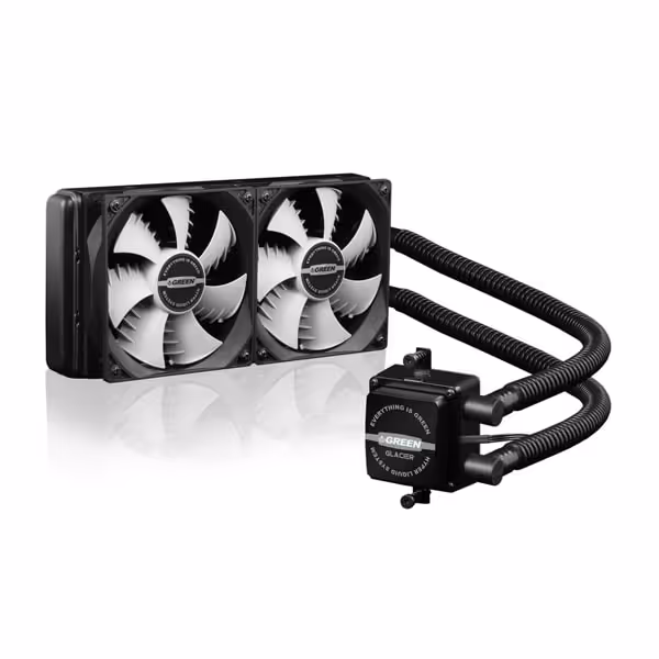 خنک کننده پردازنده گرین مدل GLACIER 240 به همراه براکت LGA 1700(فروش فقط با سیستم کامل)