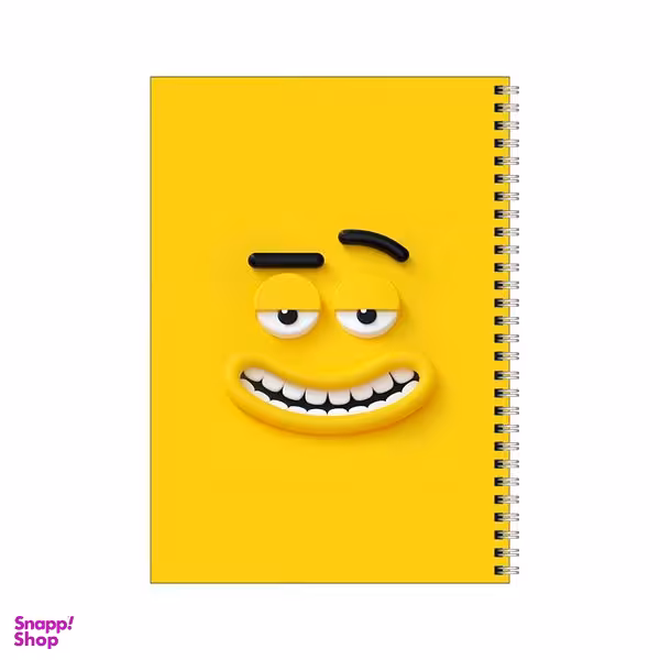 دفتر مشق 50 برگ بامبیلیپ طرح خوش خنده ی مرموز کد 7240940