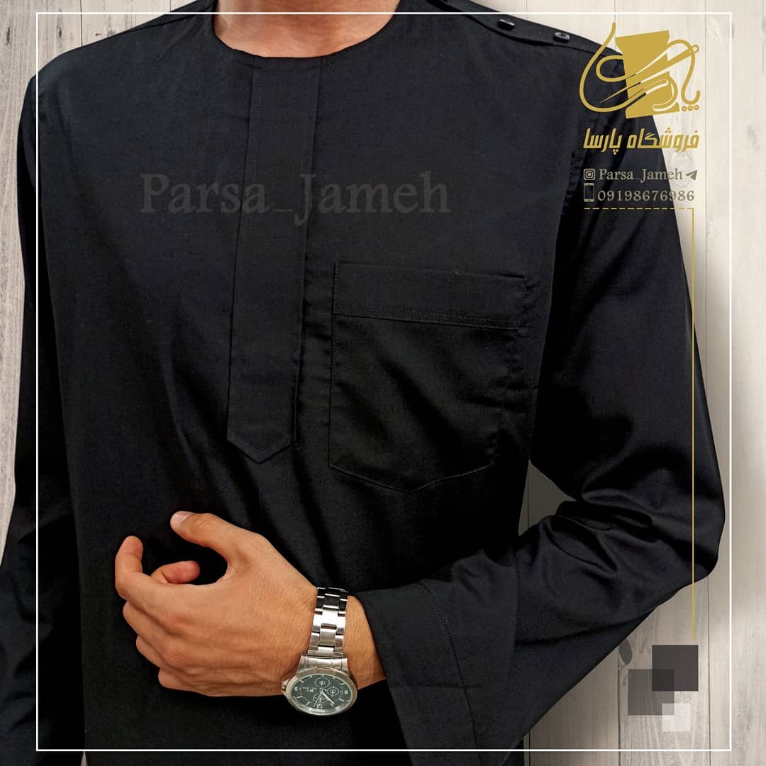 پیراهن هیئتی مشکی