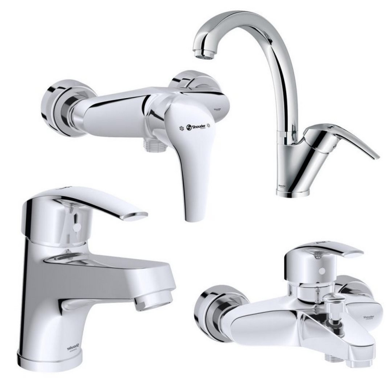 ست شیرآلات شودر مدل مانا