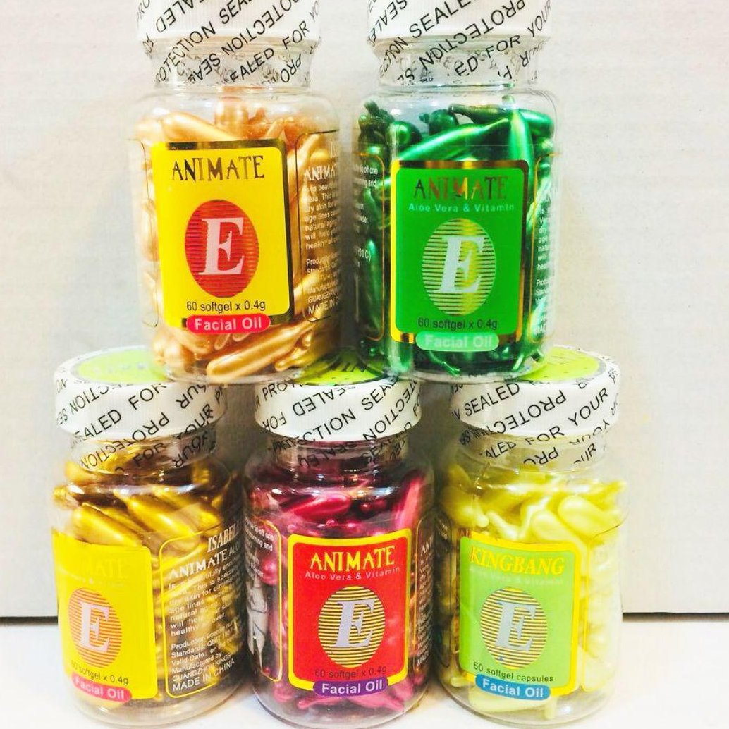 2 عدد کپسول ضد چروک ویتامین E (70عددی ) 