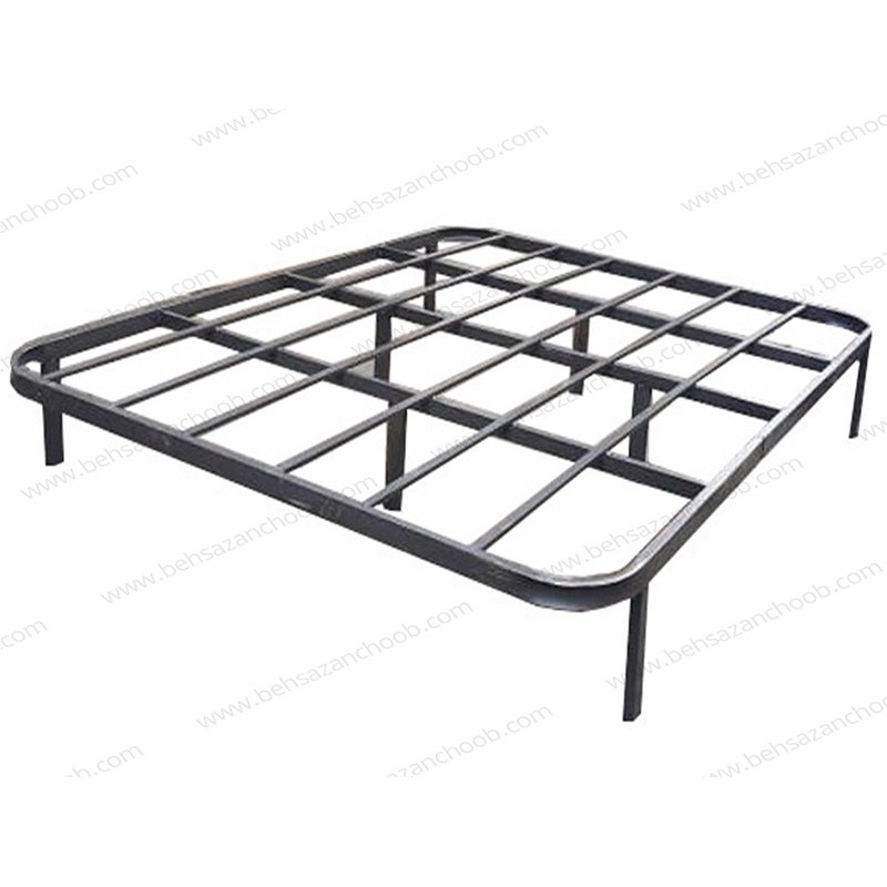 کفی تخت فلزی پایه دار ساده 