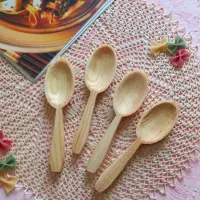 قاشق چوبی دستساز بارلی 18 سانتی چوب روسی (پک دوتایی) 
