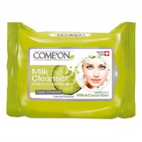 دستمال مرطوب تخصصی شیر پاک کن کامان 20 برگی
