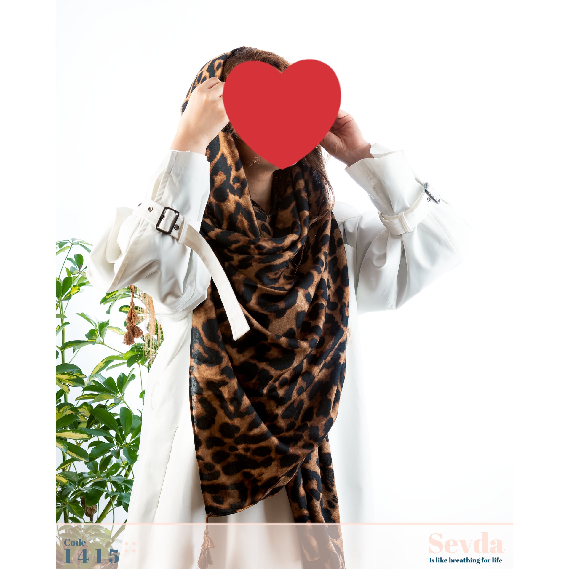 شال پلنگی وارداتی